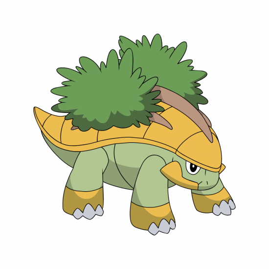 Картинка покемон Гротл / grotle