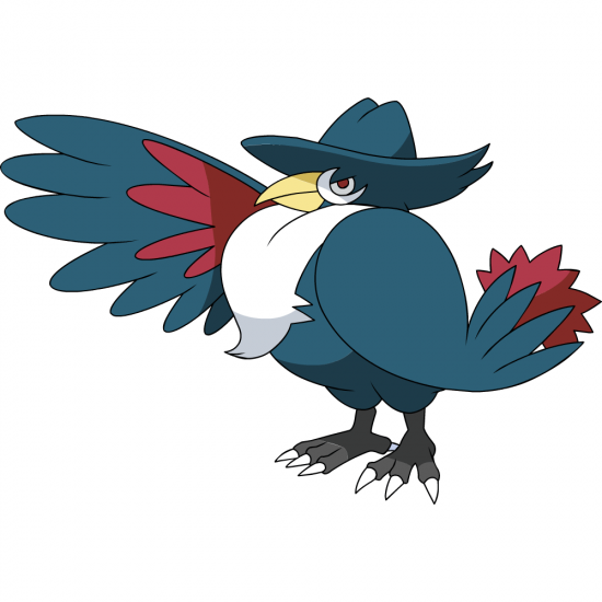 Картинка покемон Хончкроу / honchkrow