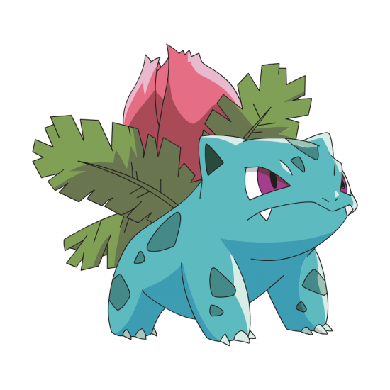 Картинка покемон Ивазаур / ivysaur