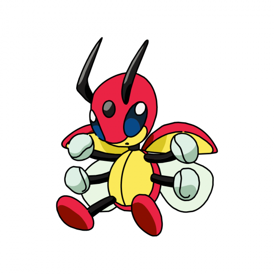 Картинка покемон Ледиан / ledian