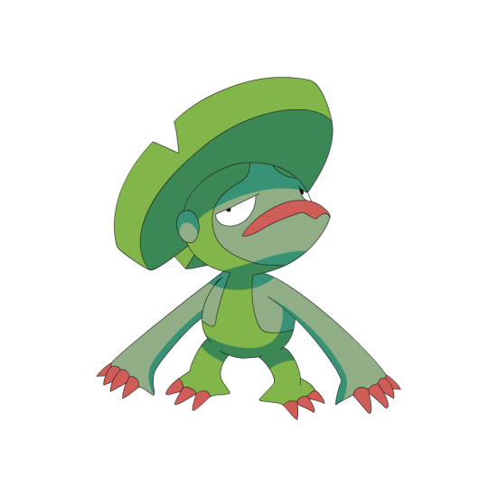 Картинка покемон Ломбре / lombre