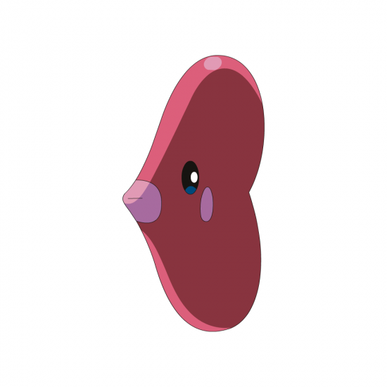 Картинка покемон Лювдиск / luvdisc