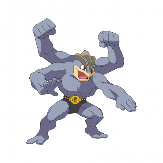 Картинка покемон Мачамп / machamp