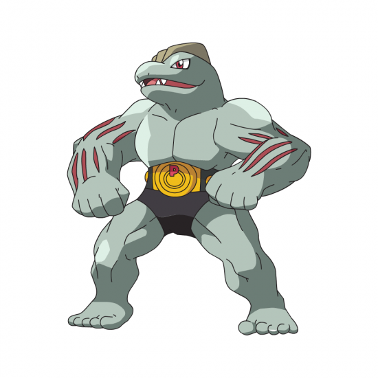 Картинка покемон Мачоке / machoke