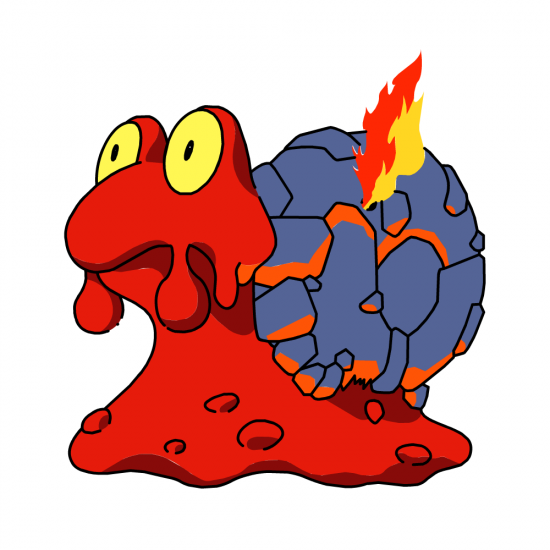 Картинка покемон Магкарго / magcargo