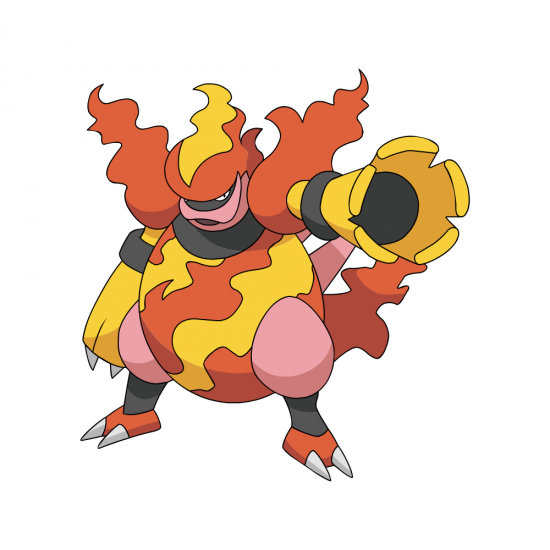 Картинка покемон Магмортар / magmortar