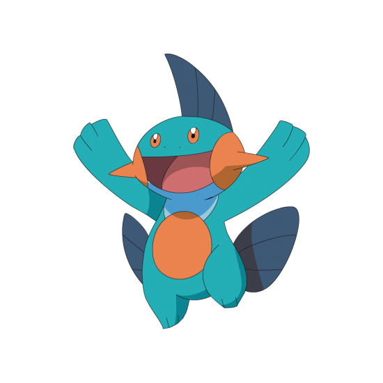 Картинка покемон Марштомп / marshtomp