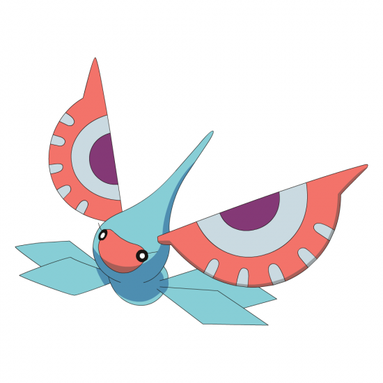 Картинка покемон Маскерейн / masquerain