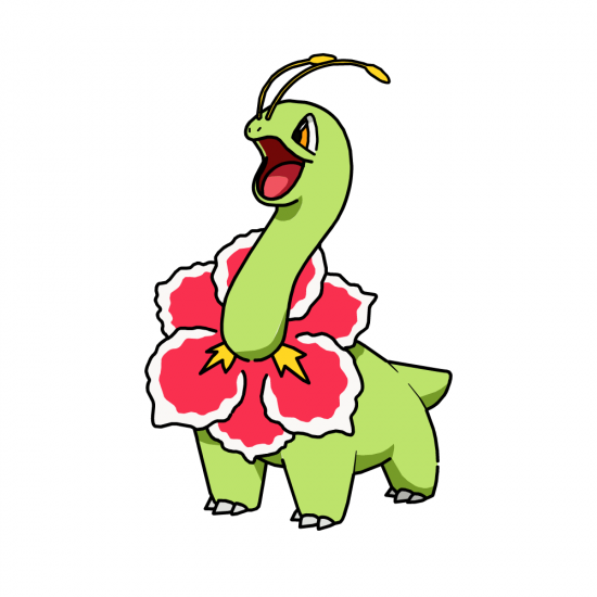 Картинка покемон Меганиум / meganium