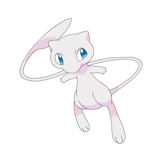 Картинка покемон Мяу / mew