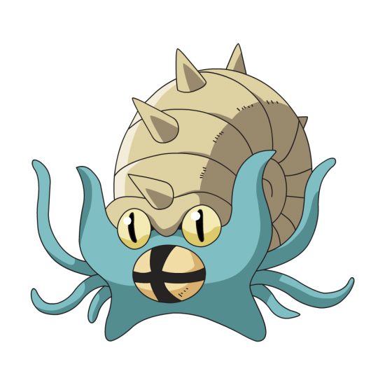 Картинка покемон Омастар / omastar