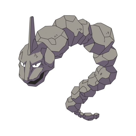 Картинка покемон Оникс / onix