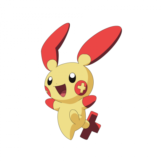 Картинка покемон Плусли / plusle