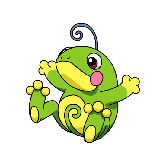 Картинка покемон Политойд / politoed