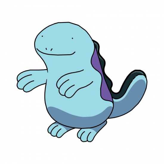Картинка покемон Квагсир / quagsire