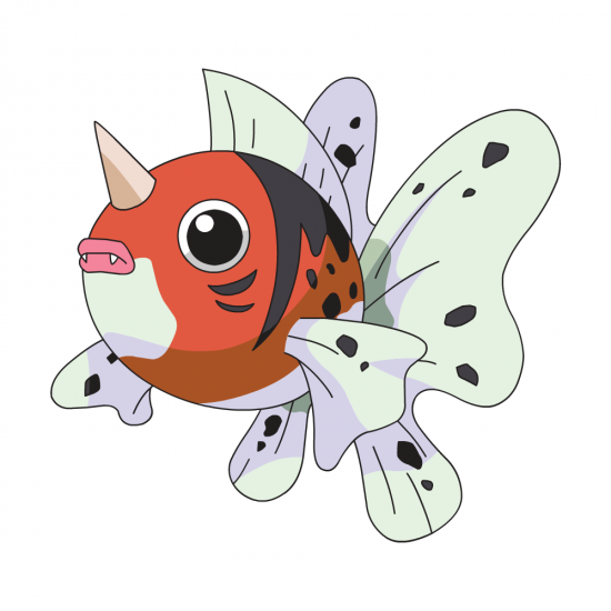 Картинка покемон Сикинг / seaking