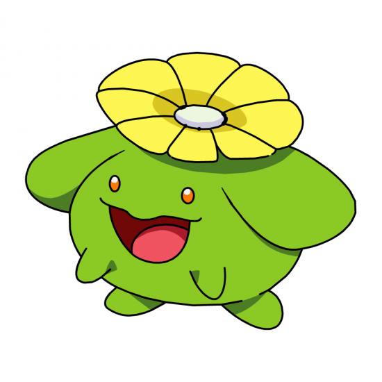 Картинка покемон Скиплум / skiploom