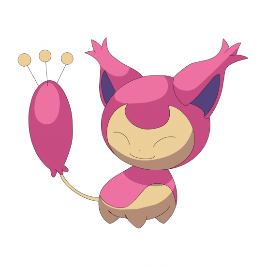 Картинка покемон Скитти / skitty