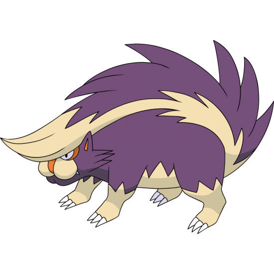 Картинка покемон Скунтанк / skuntank