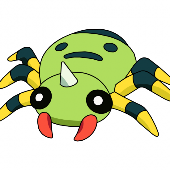 Картинка покемон Спиранак / spinarak