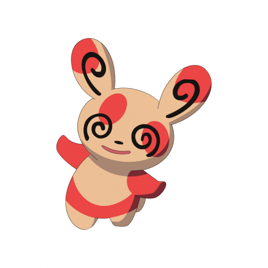 Картинка покемон Спинда / spinda