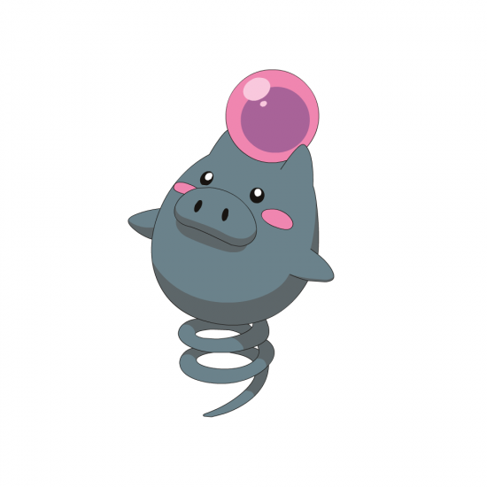 Картинка покемон Споинк / spoink