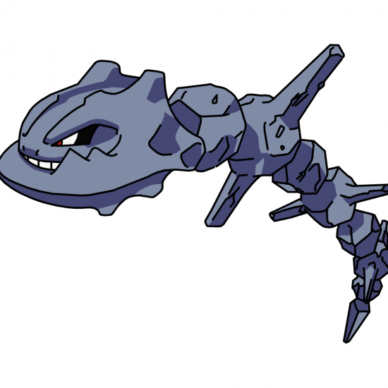 Картинка покемон Стиликс / steelix