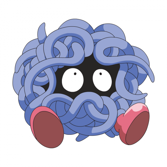 Картинка покемон Тангела / tangela