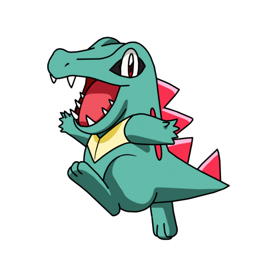 Картинка покемон Тотодил / totodile