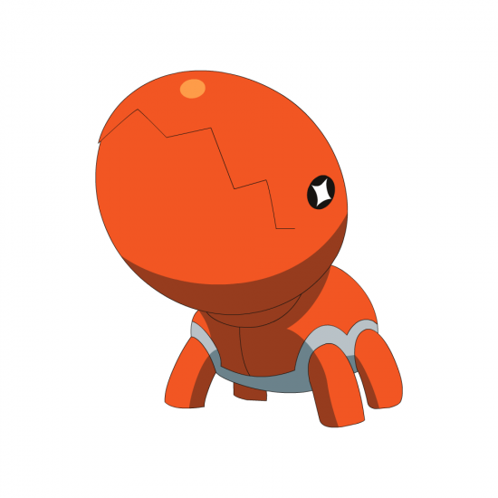 Картинка покемон Трапинч / trapinch