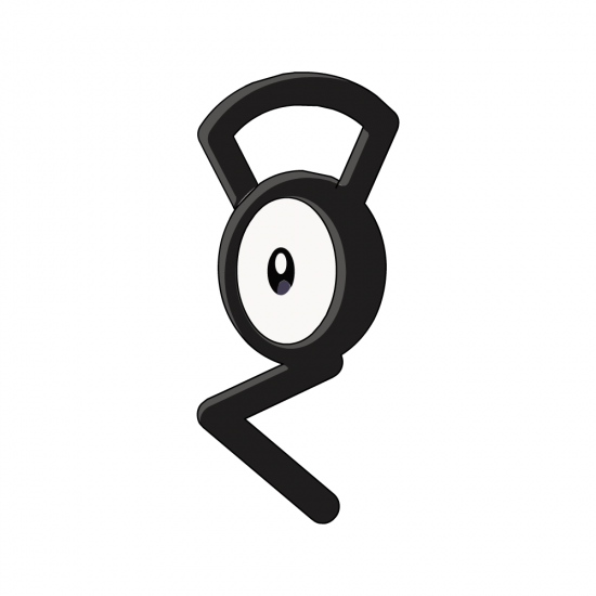 Картинка покемон Аноун / unown