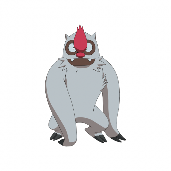 Картинка покемон Вигоро / vigoroth
