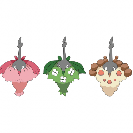 Картинка покемон  Вормадам  / wormadam