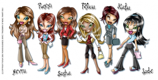 Братц деловой стиль