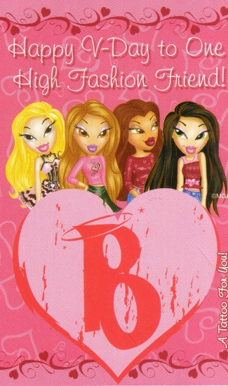 Валентинка с Братц