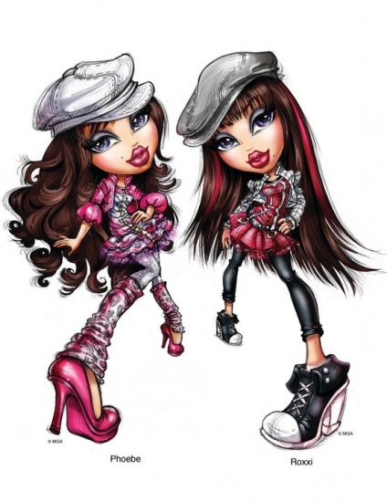 Дизайн Братц в новом стиле