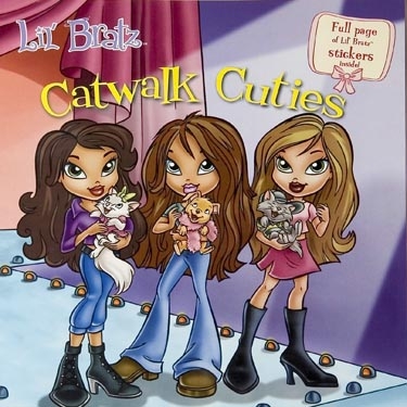 Картинка Девчонки Lil Bratz с питомцами