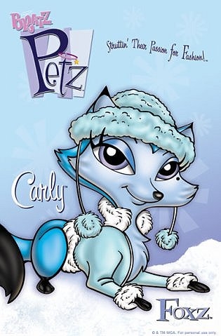 Лисичка Братц Кэрли