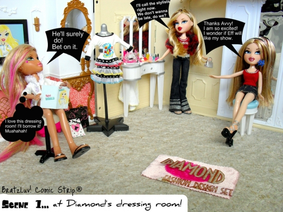 Братц в салоне