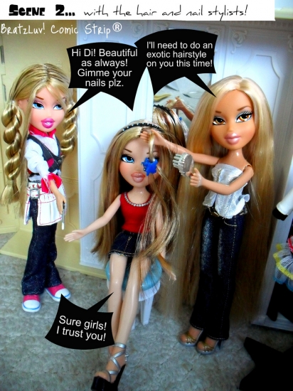 Братц в салоне