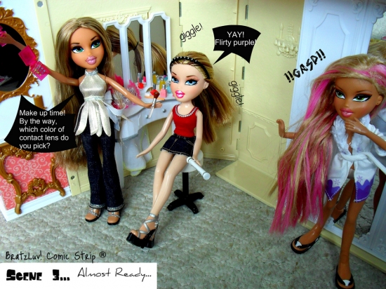 Братц в салоне