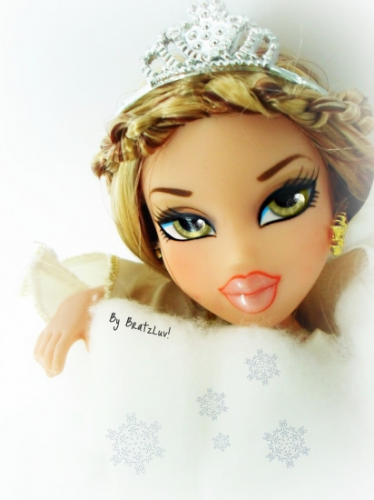 Кукла Братц, словно ангел или принцесса