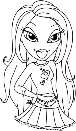 Раскраска: Жасмин