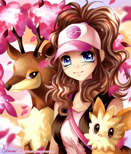 Доун - Хикари с покемонами