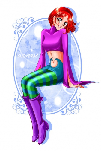 Вилл Вэндом в аниме стиле