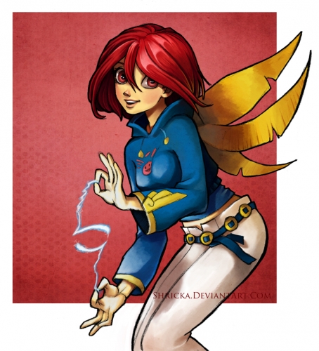 Вилл в костюме Мики из Друзей Ангелов