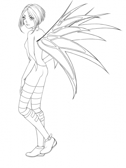 Лайн арт Вилл, автор Evgenia25