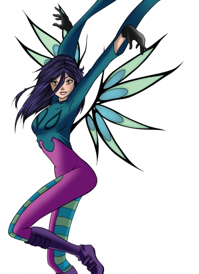 Фанарт в стиле нового превращения чародеек