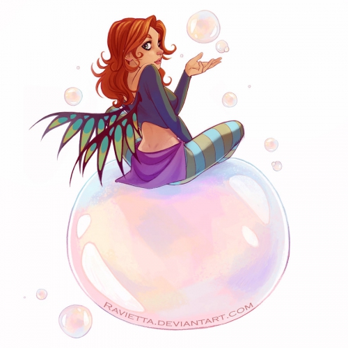 Чародейки witch Ирма и пузырек