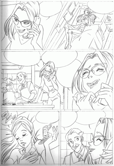 Часть нового комикса про чародеек №112